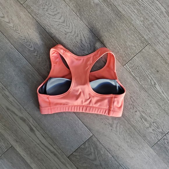 Nike Pro Sports Bra - Peach/Salmon - Picture 2 of 5